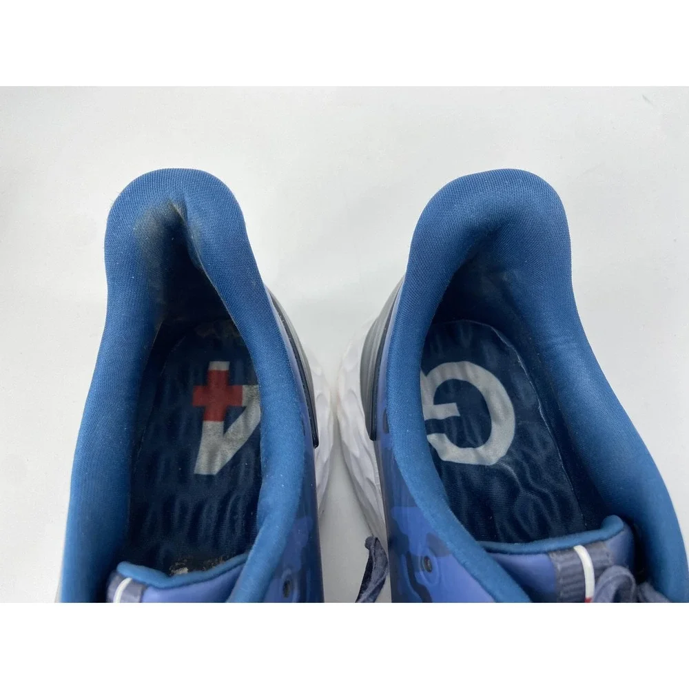 G/FORE Shoes Mens 12 Blue MG4+ Camo Golf Spikeless Sneakers Athletic Comfort - Picture 11 of 11